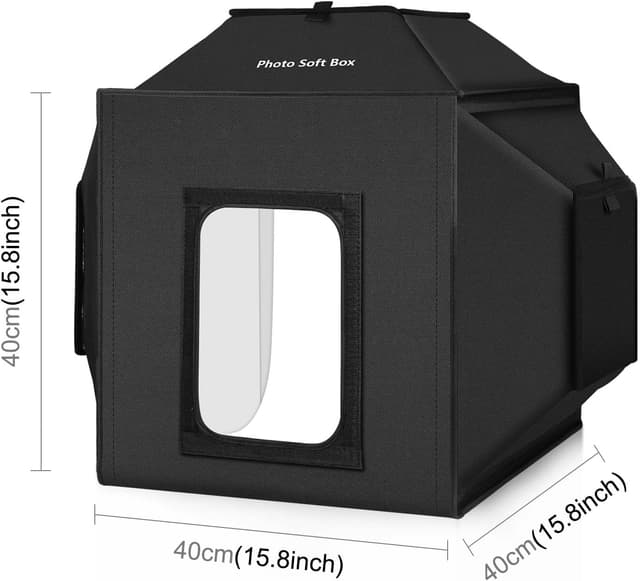 Thumbnail 6 de OBEST 15,8" Fotostudio Dimmbares Lichtzelt