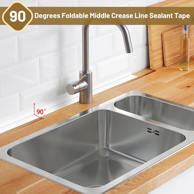 Thumbnail 3 de Fixmend Bath Sealant Strip 126in for Bathroom