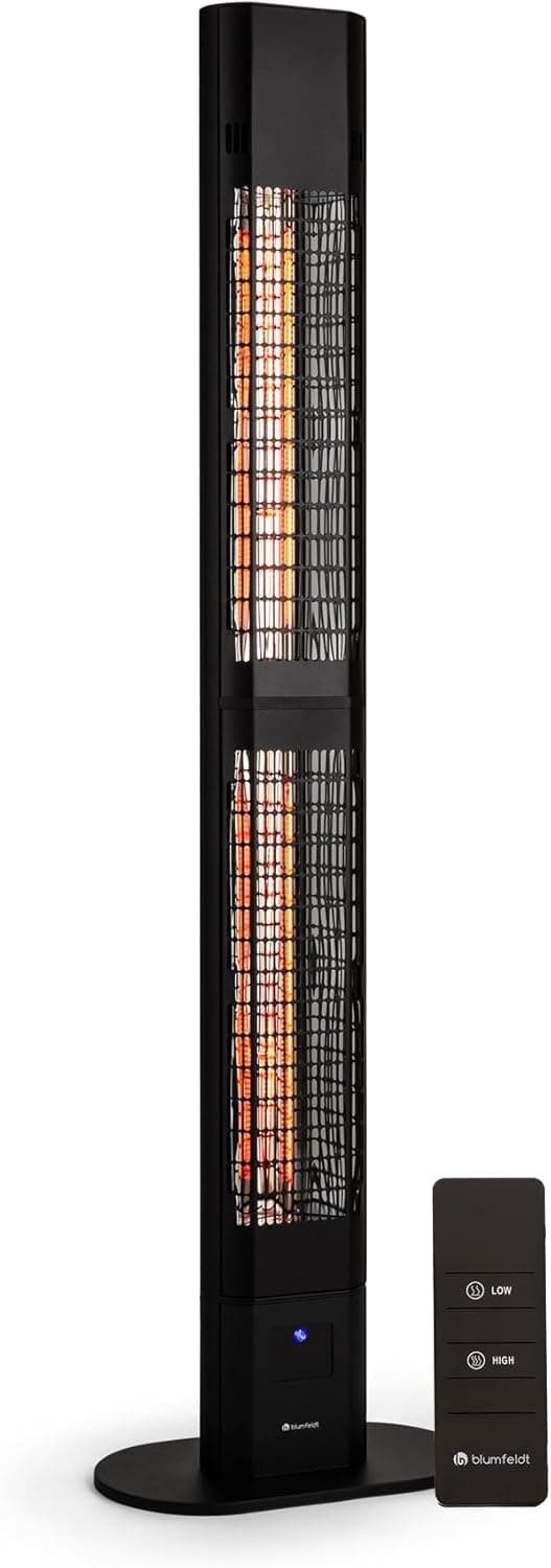 Imagen de blumfeldt Heat Guru estufa exterior 3000 W en OfertitasTOP