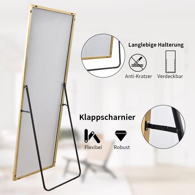 Thumbnail 5 de Koonmi 140 × 40 cm Standspiegel 🪞