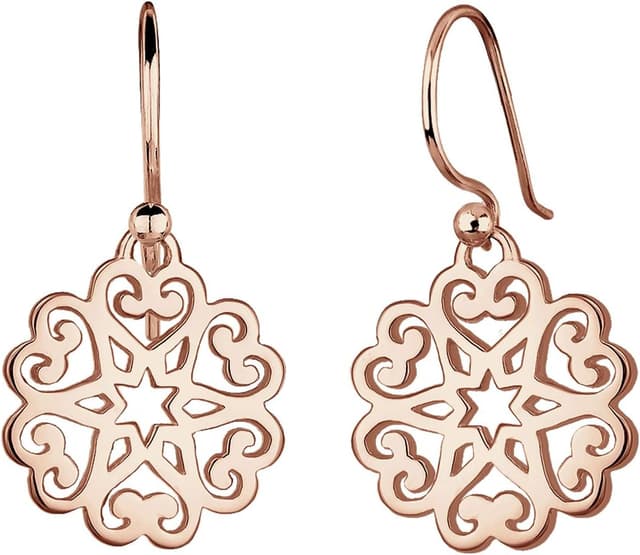 Thumbnail 5 de Elli Damen-Ohrhänger Herz Sterne 925 Silber