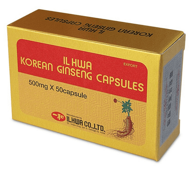 Imagen de IL HWA Ginseng Coreano 50 cápsulas — suplemento natural para energía en OfertitasTOP