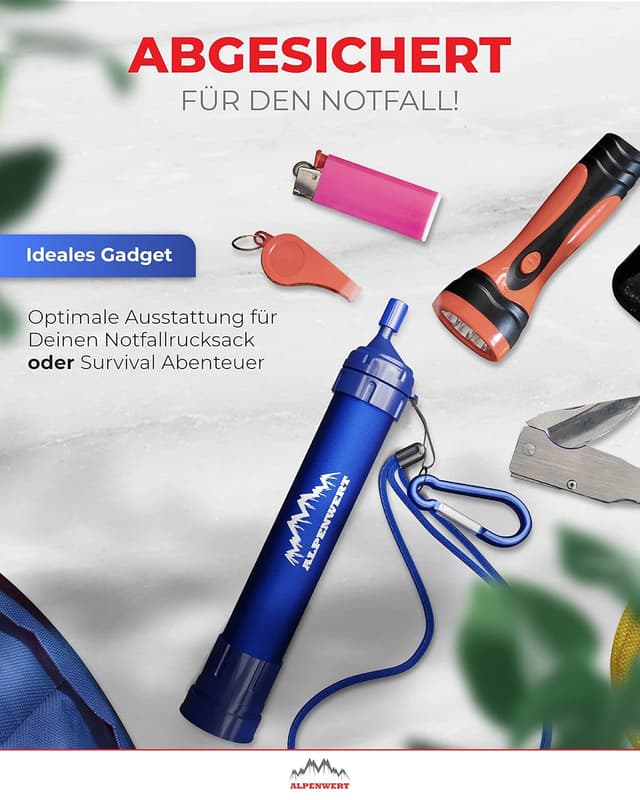Thumbnail 4 de ALPENWERT Wasserfilter Outdoor Doppelpack