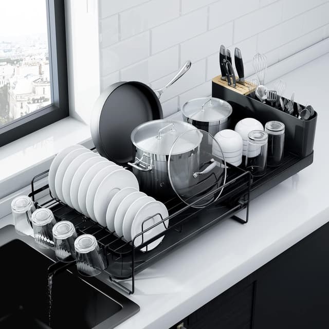 Imagen de Kitsure Large Dish Drying Rack Extendable en OfertitasTOP