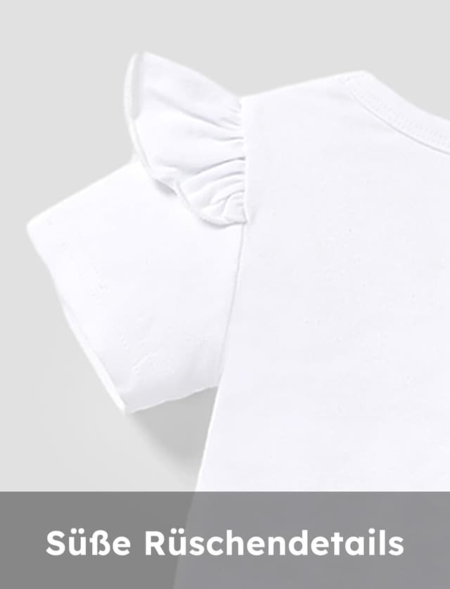 Thumbnail 4 de PATPAT Ensembles bébé fille 95% coton 0-18 mois 👶