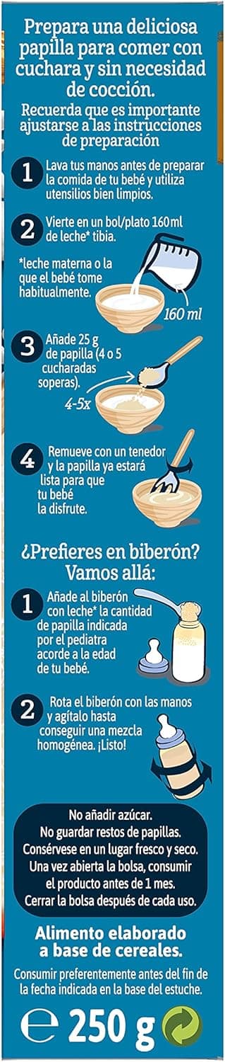 Thumbnail 5 de GERBER Crema de Arroz Sin Gluten para Bebés 🍚 9x250g