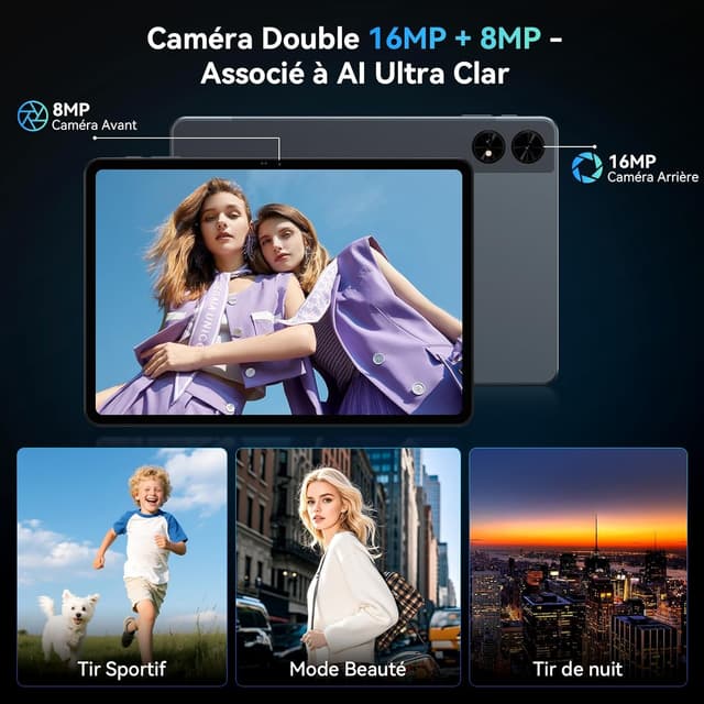 Thumbnail 6 de TABWEE T60 Android 16 12 pouces 48 Go