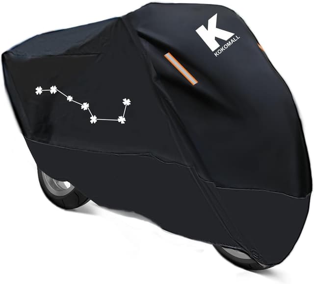 Detalle de KOKOMALL Funda para Moto Impermeable 210D 3XL
