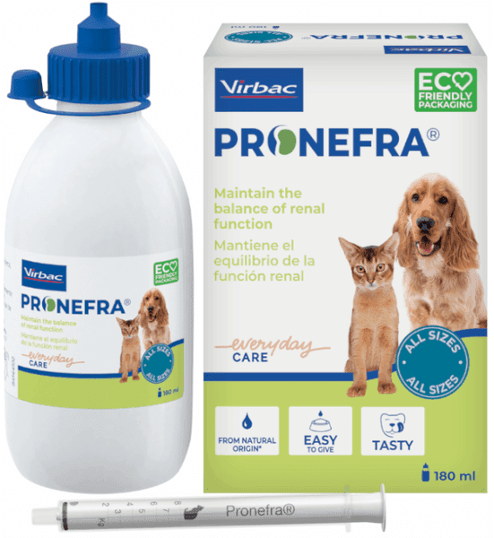 Imagen de Virbac Pronefra 180 ml - Solución Renal para Mascotas 🐾 en OfertitasTOP