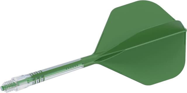 Detalle de Cuesoul ROST T19 carbon integrated dart shaft & flight set (Big Standard shape), 3-pack