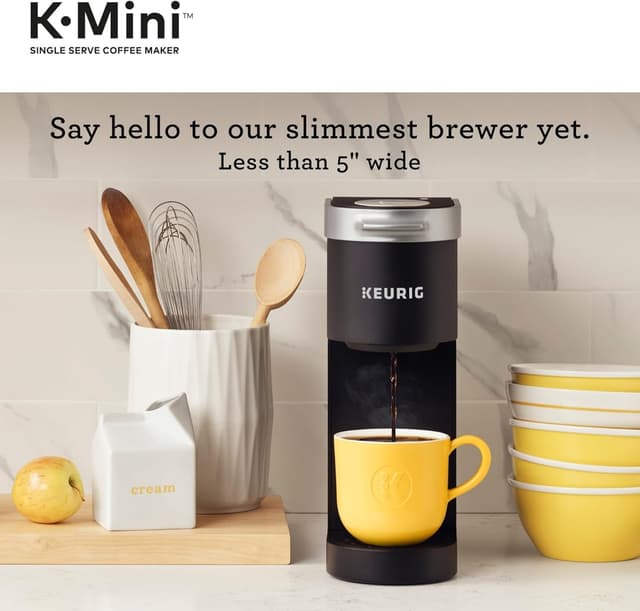 Detalle de Keurig K-Mini coffee maker, 6–12oz brew