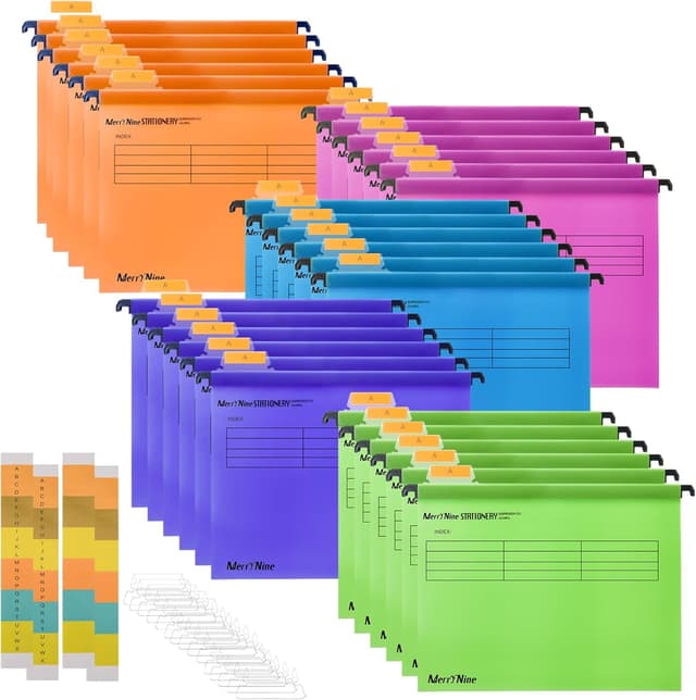 Detalle de MerryNine A4 suspension files 30 pcs
