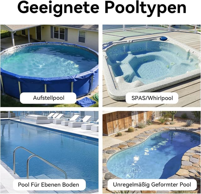 Detalle 1 de Kabelloser Poolsauger 12 Gallonen/Min