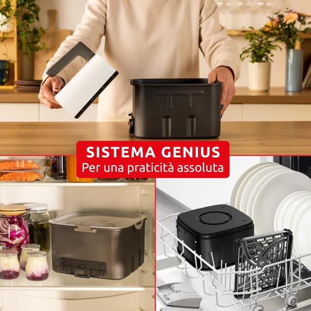 Thumbnail 4 de Moulinex Easy Fry Silence 7L friggitrice ad aria silenziosa 🍟