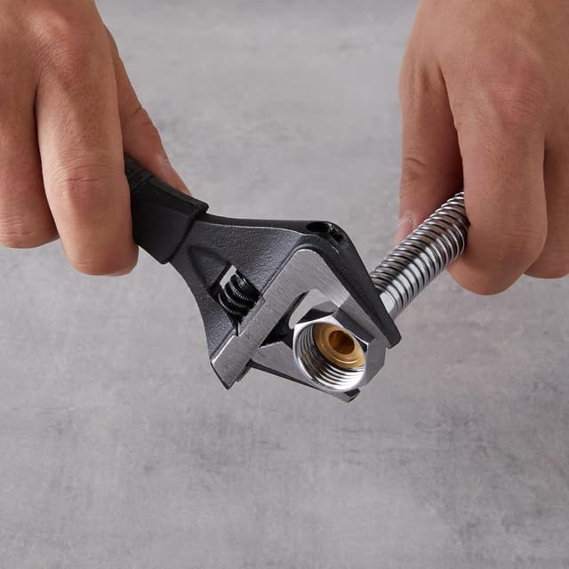 Thumbnail 6 de Amazon Basics Llave ajustable para fontanería 16,1 cm 🛠