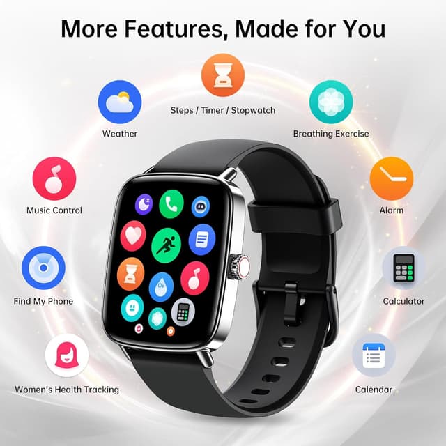 Thumbnail 6 de Yoever Smart Watch Fitness 1.85 inch