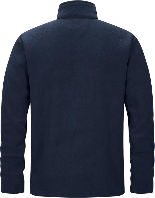 Detalle de 33,000ft Men’s Lightweight Fleece Jacket – Full Zip Microfleece Coat for Outdoor, Hiking & Travel