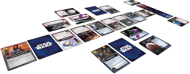 Detalle de Star Wars : The Deck Building Game (Fantasy Flight Games) — Jeu de deckbuilding à 2 joueurs, dès 12 ans, environ 30 min