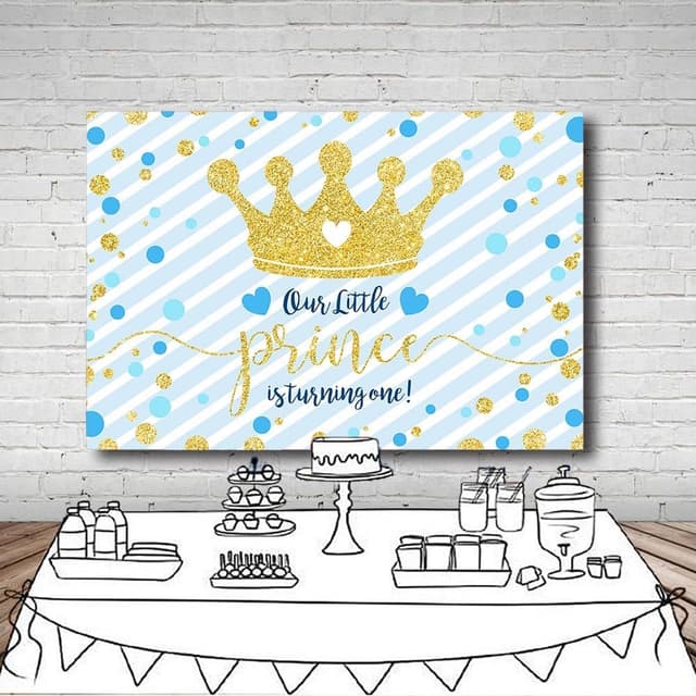 Thumbnail 4 de MEHOFOND 7x5ft Blue and White Stripe Backdrop