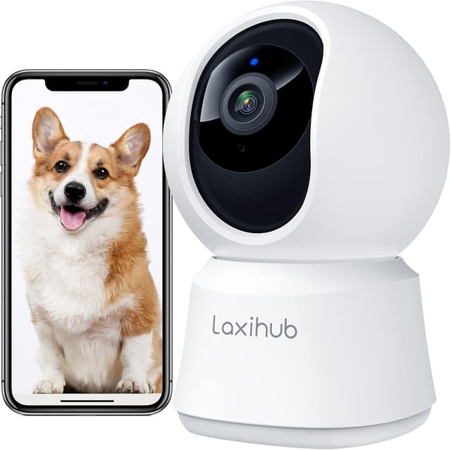 Imagen de LAXIHUB Hundekamera mit App 3MP 2,4 GHz WLAN en OfertitasTOP