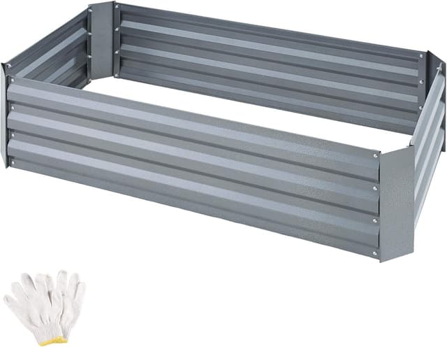 Imagen de tectake arriate rectangular 120 x 60 x 30 cm en OfertitasTOP
