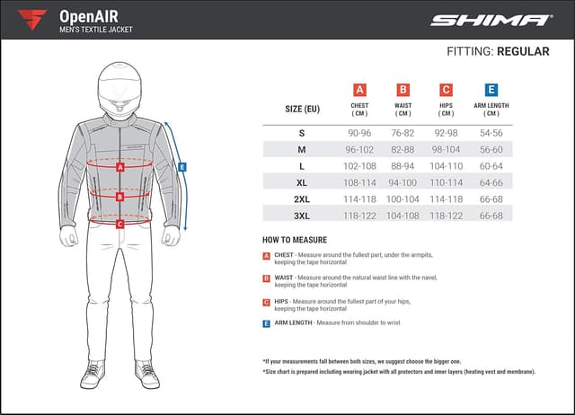 Thumbnail 4 de SHIMA Openair Chaqueta AirForce CE 1400 g