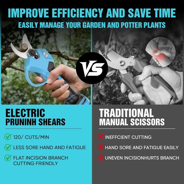 Thumbnail 3 de Tijeras de Podar Electricas 40mm