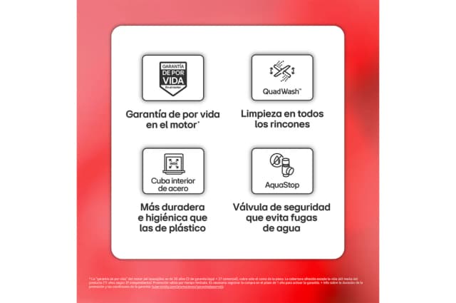 Thumbnail 2 de LG DB242TX lavavajillas 14 cubiertos