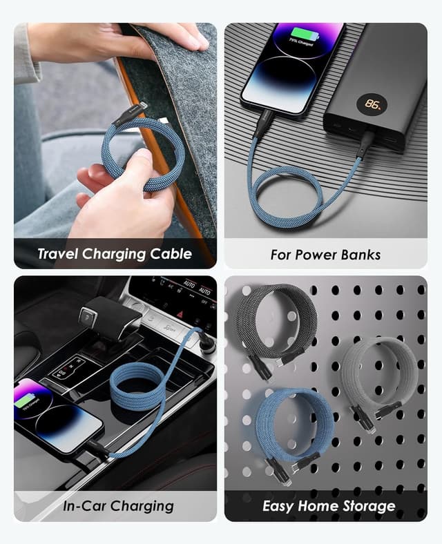 Thumbnail 6 de Magtame Cable Magnético USB C a Lightning, Carga Rápida ⚡