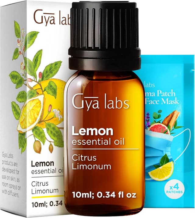 Imagen de Gya Labs Lemon Essential Oil 0.34 Fl Oz en OfertitasTOP