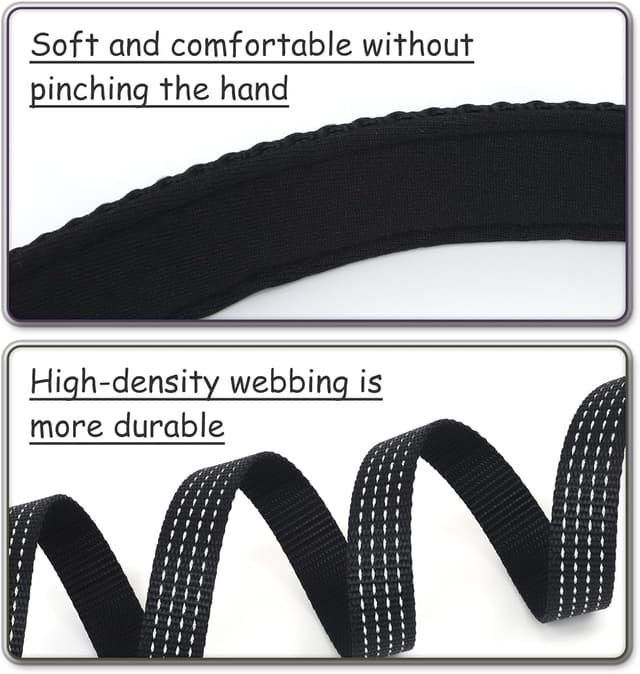 Detalle de Wolfone Long Line Dog Lead 10m with padded handle ๐