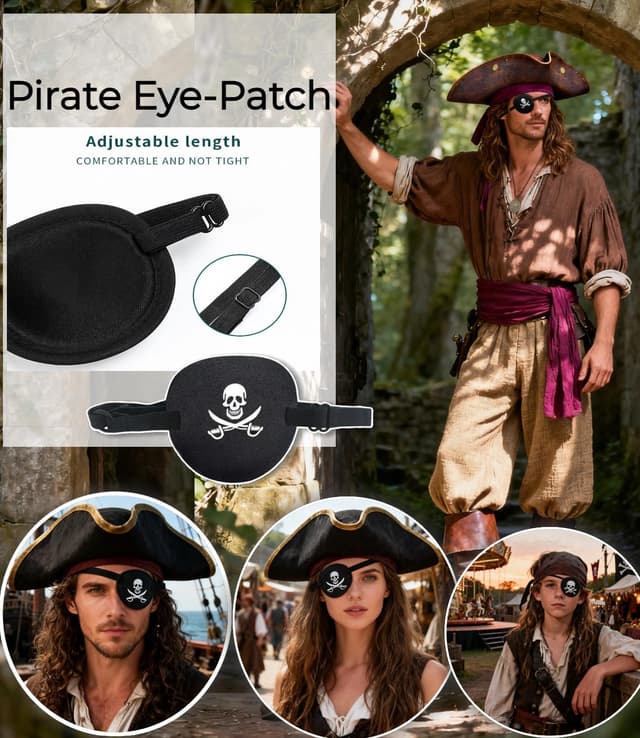 Thumbnail 4 de kasahara Ensemble Accessoires Pirate complet