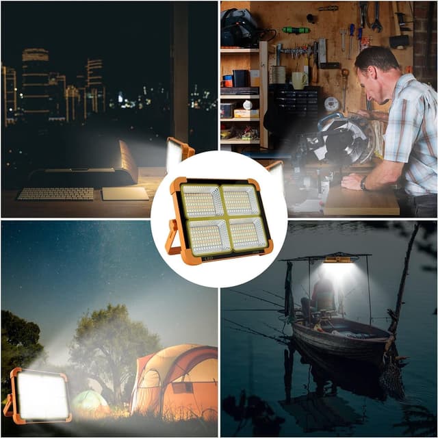 Imagen de Rravdst 100W LED Work Light with USB 4 Lighting Modes ⌁ en OfertitasTOP