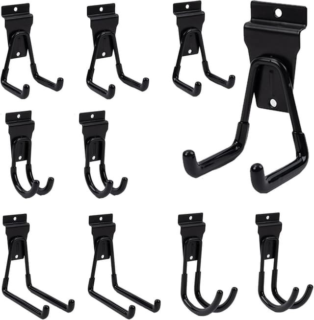 Thumbnail 6 de FRAYSCENT Slatwall Hook 10-Pack for Garage