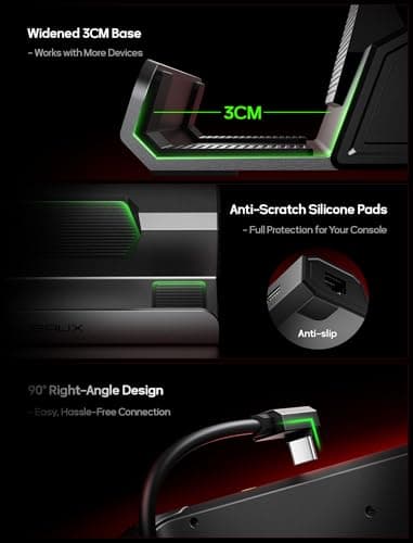Thumbnail 6 de JSAUX Docking Station 5 en 1 con HDMI 4K@120Hz, Ethernet 100Mbps y carga PD 100W (HB0602) para Steam Deck/OLED y más