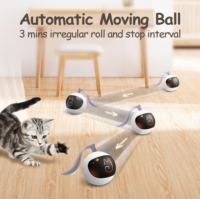Thumbnail 1 de Migipaws Interactive Cat Ball Toy Set 🐱
