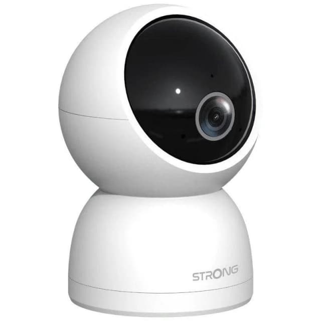 Detalle 2 de Strong SHC04IR0-W Cámara de seguridad WiFi Smart Home 2K 4MP blanca con visión 360°