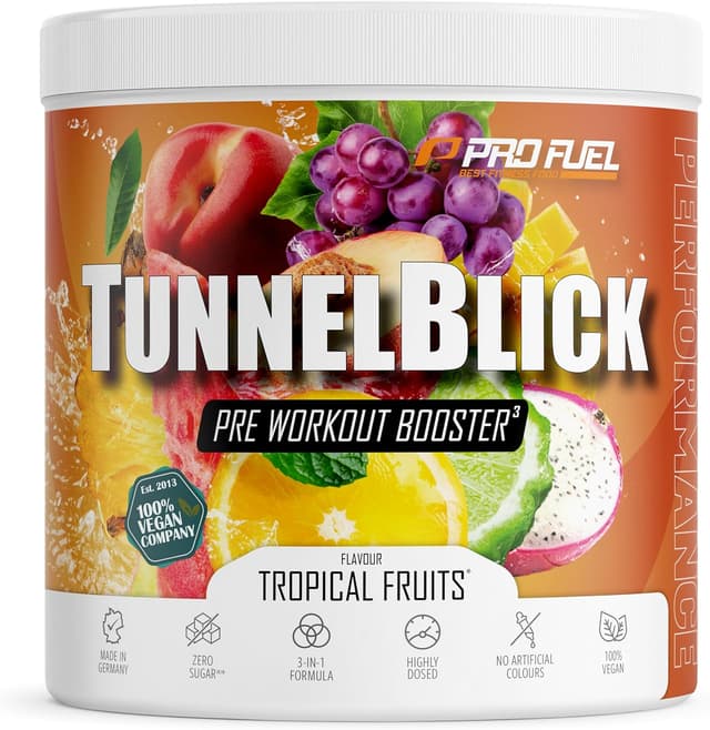 Detalle de Pre-Workout-Booster³ Tropical Fruits 440 g