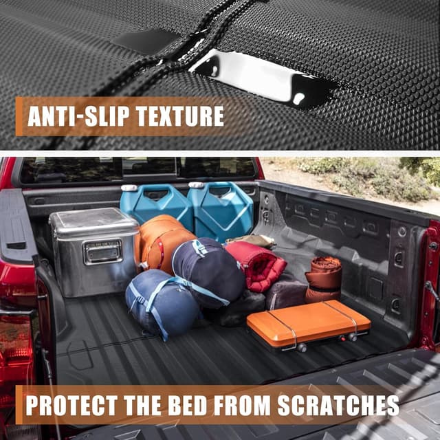 Detalle de TripleAliners TripleAliners Truck Bed Mat (5 ft) for Colorado & Canyon 2023–2024 | TPE Tailgate/Bed Liner Protection