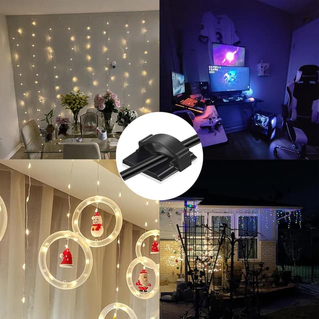 Thumbnail 5 de SZFUDIGO selbstklebende Kabelhalter 50er Pack đ