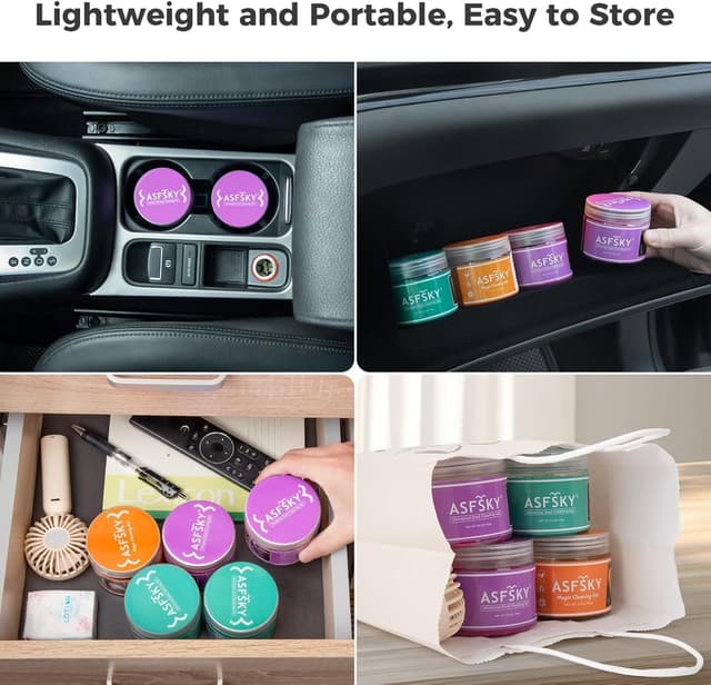 Detalle 1 de Tastatur Reinigungsgel 2er Set für Innenraum