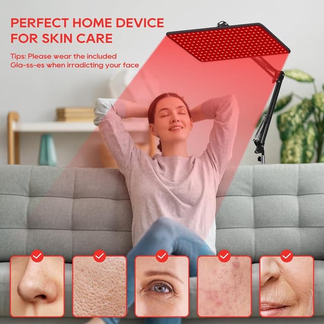 Thumbnail 2 de Morfone Advanced Red Light Therapy Lamp 200 LEDs