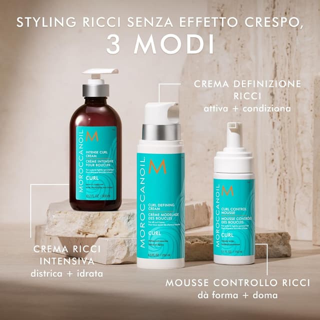 Detalle 2 de Moroccanoil Crema Definizione Ricci: crema “tutto in uno” per ricci definiti e meno crespo