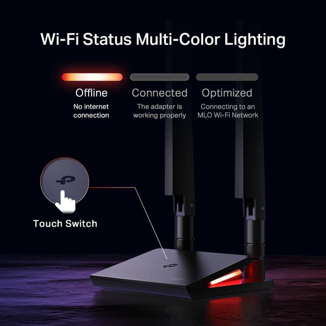 Thumbnail 5 de TP-Link BE9300 WiFi 7 PCIe Card, Bluetooth 5.4 🖥