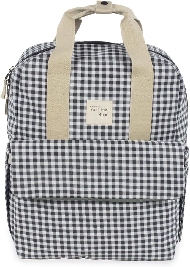 Detalle de Walking Mum borsa zaino I Love Vichy 37 cm