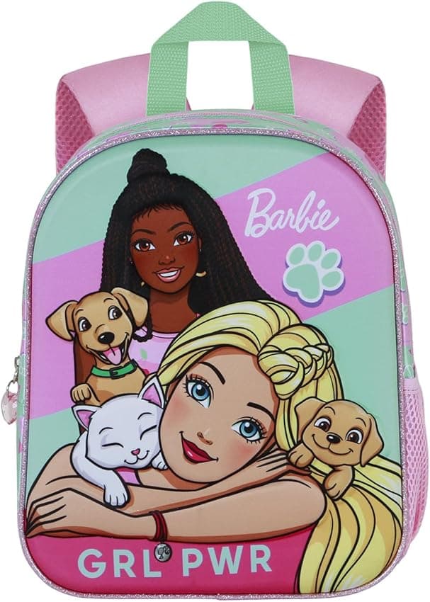 Detalle 2 de Karactermania Barbie Pets-Mochila 3D Elite 7 L