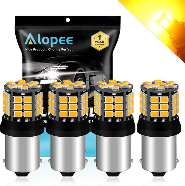 Detalle de Alopee 1156 P21W LED Bulb (382 BA15S) 10-30V LED bulbs for reverse, tail, turn & RV/boat lights