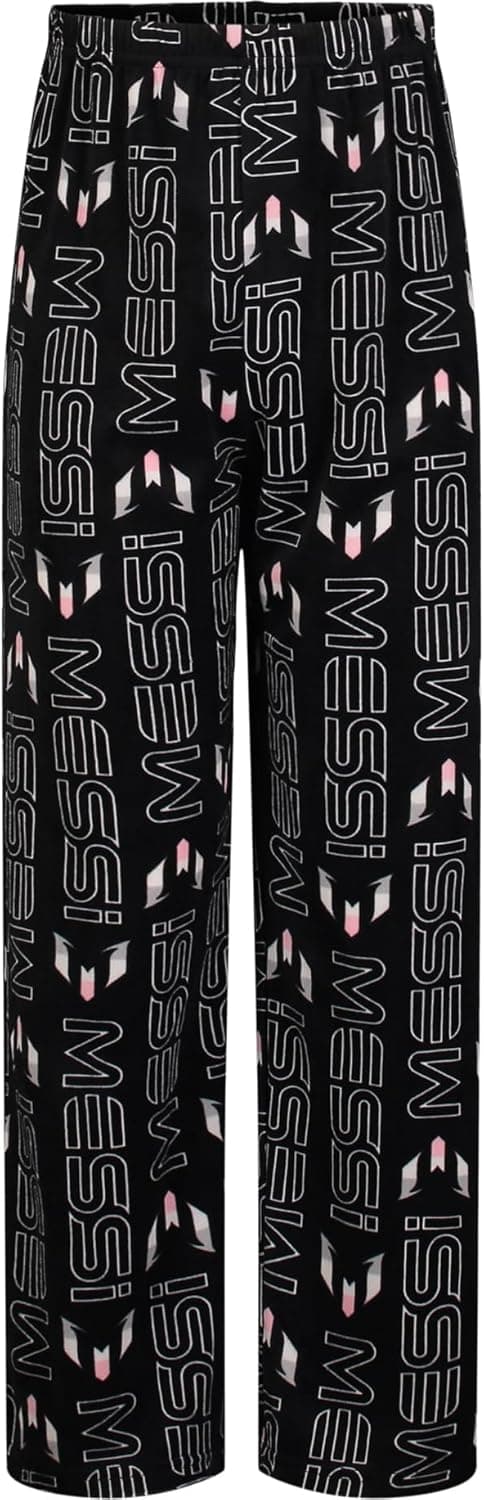 Detalle de Messi unisex-child Lifestyle Long Sleep Pant fleece pajama bottoms (sizes 4–18)
