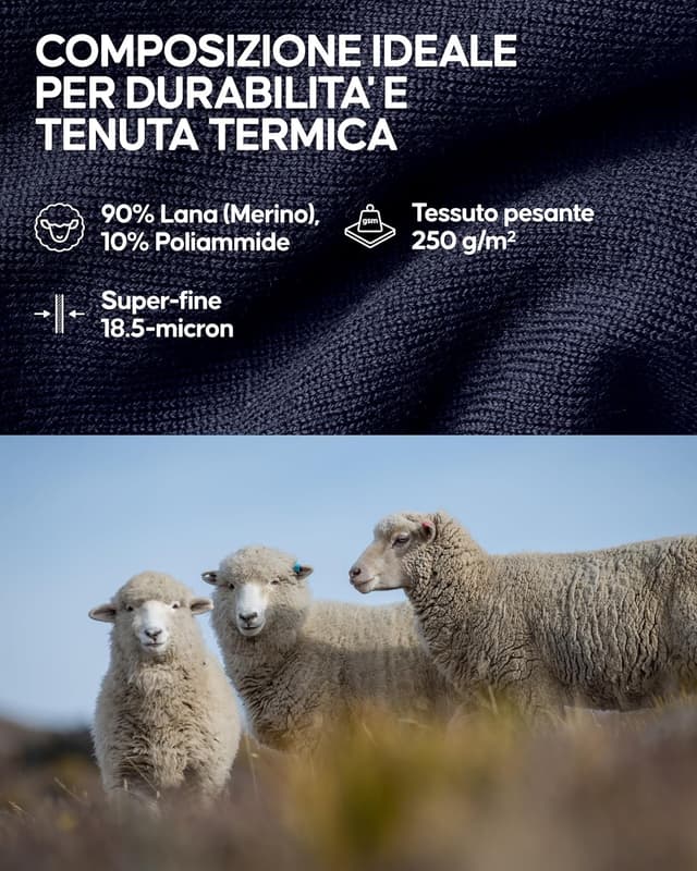 Thumbnail 4 de DANISH ENDURANCE Pantaloni Termici Uomo 250 g/m²