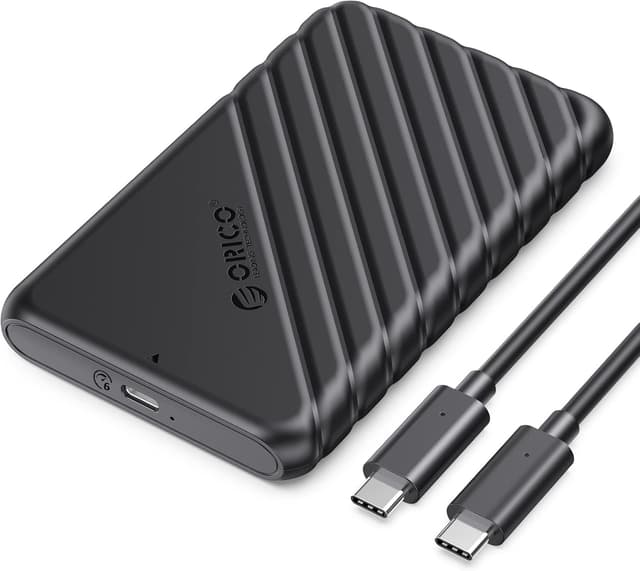 Detalle de ORICO Case SSD 2.5" USB 3.1 Gen 2 (fino a 6Gbps) 7mm/9,5mm con UASP e TRIM – 25PW1C-C